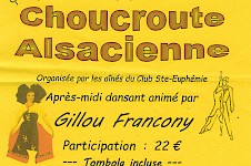 Choucroute Alsacienne - Édition 2018