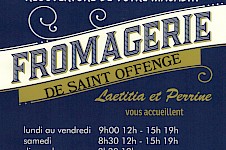 Réouverture du magasin de la fromagerie de Saint-Offenge