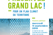 Réunion publique - Plan Climat de Grand Lac