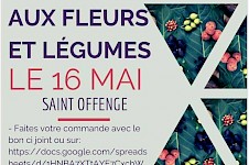 Marché aux fleurs et légumes du Sou des Écoles - Mai 2020