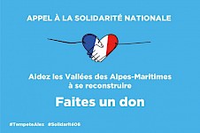 Appel aux dons - Solidarité Alpes-Maritimes