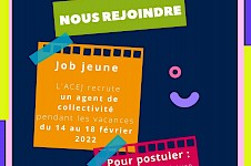 L'ACEJ propose un emploi jeune d'agent de collectivité du 14 au 18 février 2022