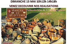 Découverte des réalisations de la Vannerie de Saint-Offenge - Mai 2022