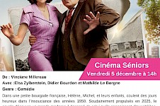 Séance de cinéma seniors
