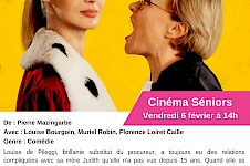 Séance de cinéma seniors