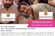Séance de cinéma seniors