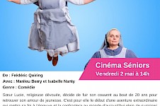 Séance de cinéma seniors