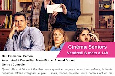 Séance de cinéma seniors