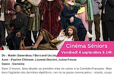 Séance de cinéma seniors