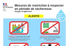 Sécheresse - Alerte - Nouvel arrêté préfectoral du 3 novembre 2022