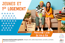 L'ADIL propose un atelier "Jeunes et 1er logement" le 7 juin 2023