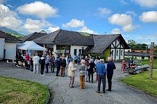 Inauguration de la bibliothèque