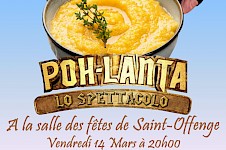 Pièce de théatre à la salle des fêtes le 14 mars 2025 à 20h