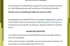 Jeu familial en forêt