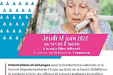 Conférence "Se prémunir des arnaques et des escroqueries"