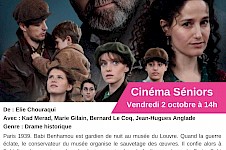 Séance de cinéma seniors